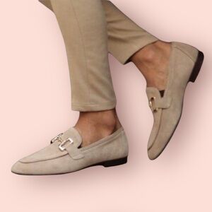 SARDINELLI Murcia Suede Beige Loafers